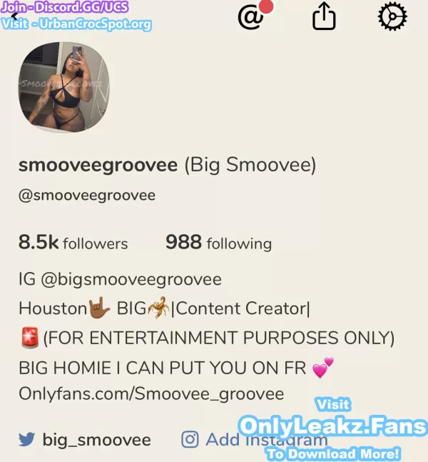 Smoovee Groovee Only Fans Mega Link [6 GB] - Urban Croc Spot - Only Fans Leaks & Premium Porn Downloads